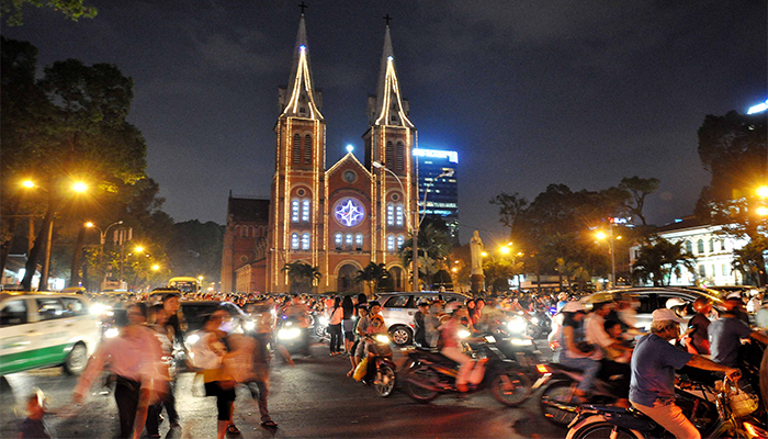 noel ở nhà thờ đức bà
